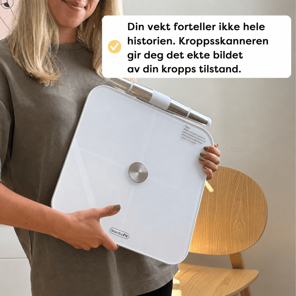 NordicFit Kroppsskanner (Inkl. norsk app) - AVABeauty.no